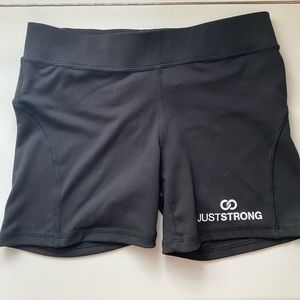 Just Strong Biker Shorts